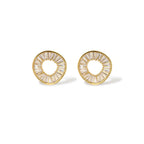 Conjunto de joyas Círculo radiante