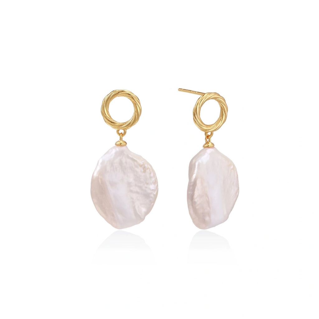 Aros colgantes Pearl Glow