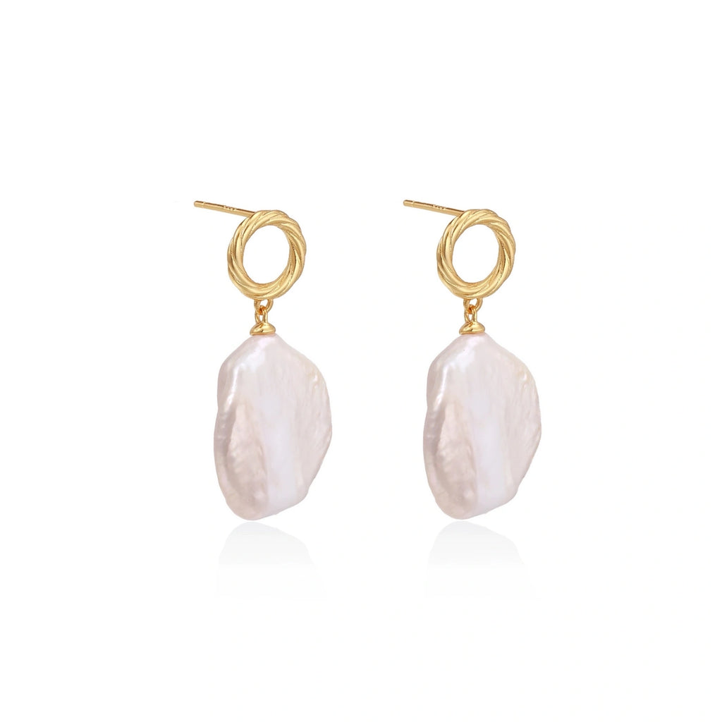 Aros colgantes Pearl Glow