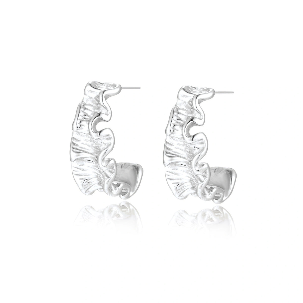 Ripple Wave Hoops