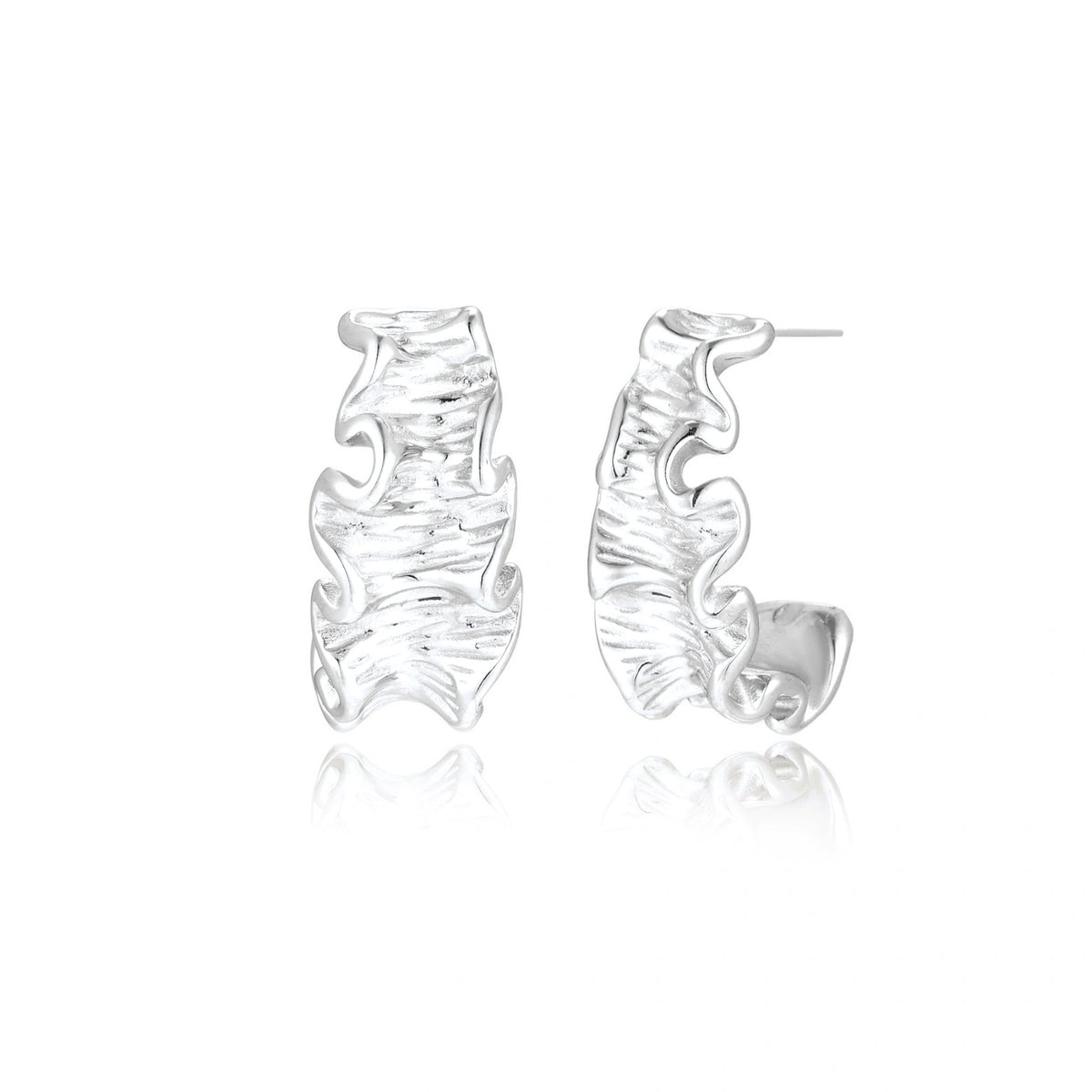 Ripple Wave Hoops