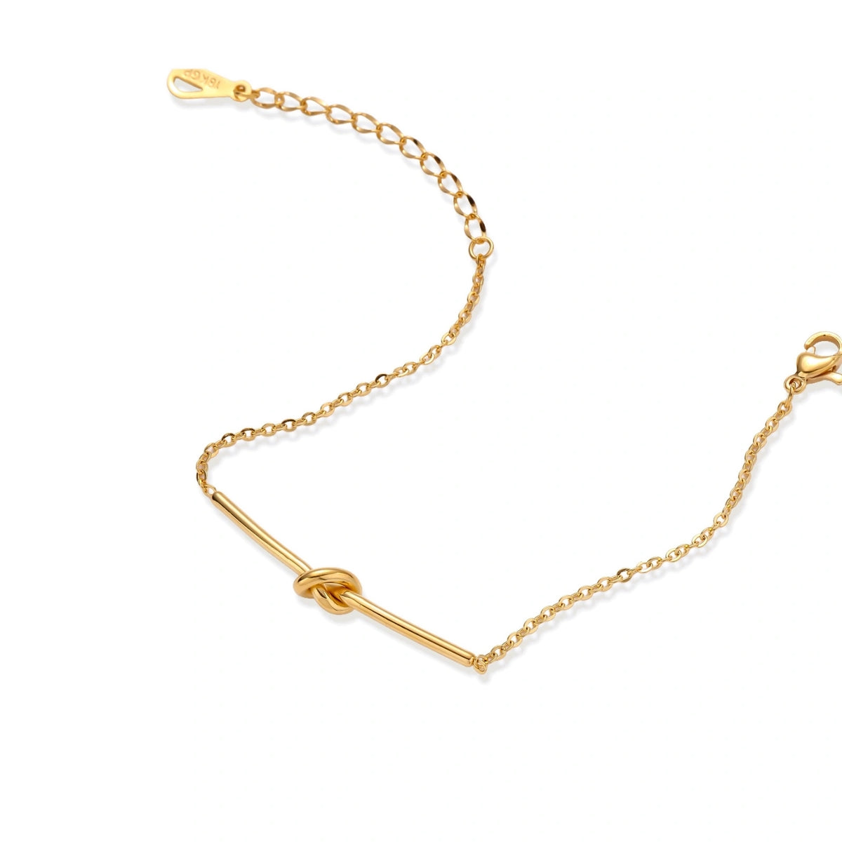Twisted Knot Bar Bracelet