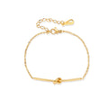 Twisted Knot Bar Bracelet