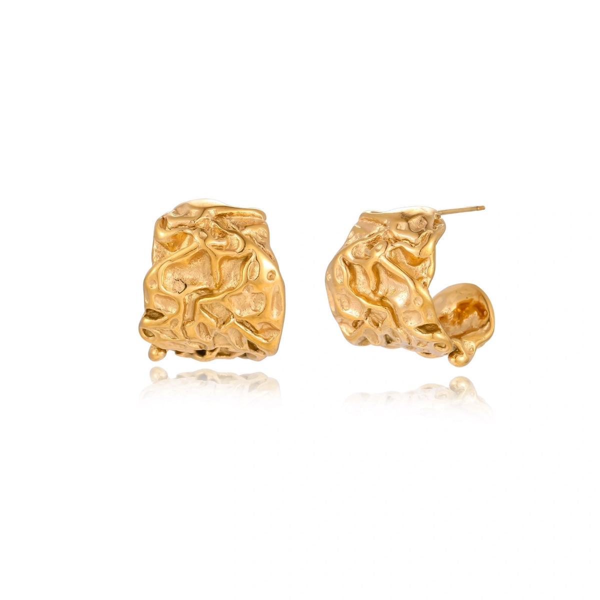 Molten Gold Hoops