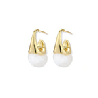 Sculptural Cone Hoops