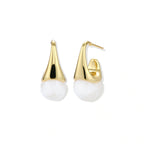 Sculptural Cone Hoops