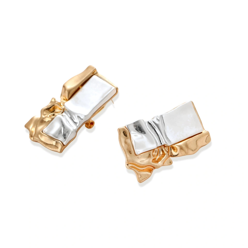 Molten Sculptural Earrings