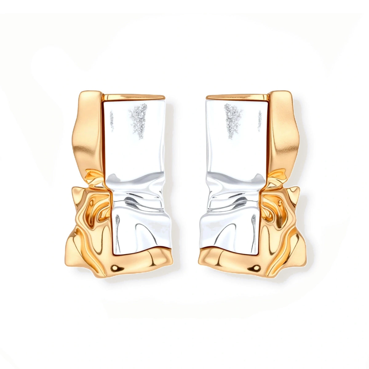 Molten Sculptural Earrings