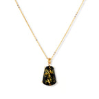 Forest Gold Amber Necklace