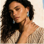 Molten Dreams Drop Earrings