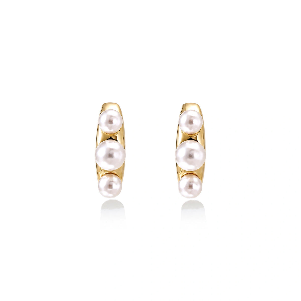 Pearl Trio Studs
