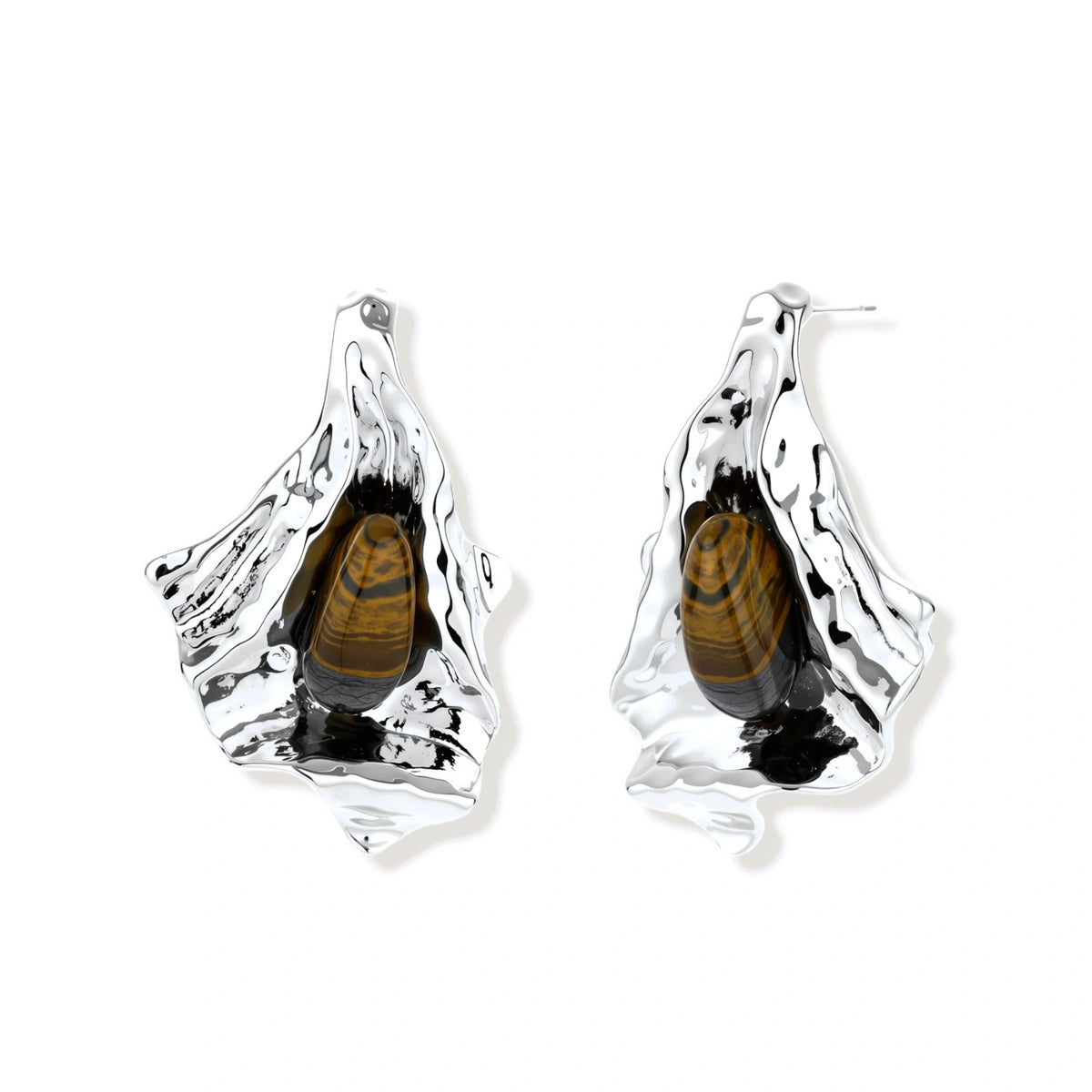 Molten Statement Earrings