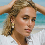 Golden Bloom Pearl Drops