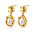 Golden Bloom Pearl Drops