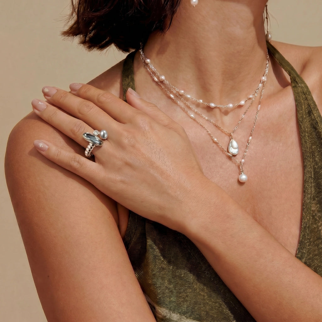 Moonlit Drift Ring