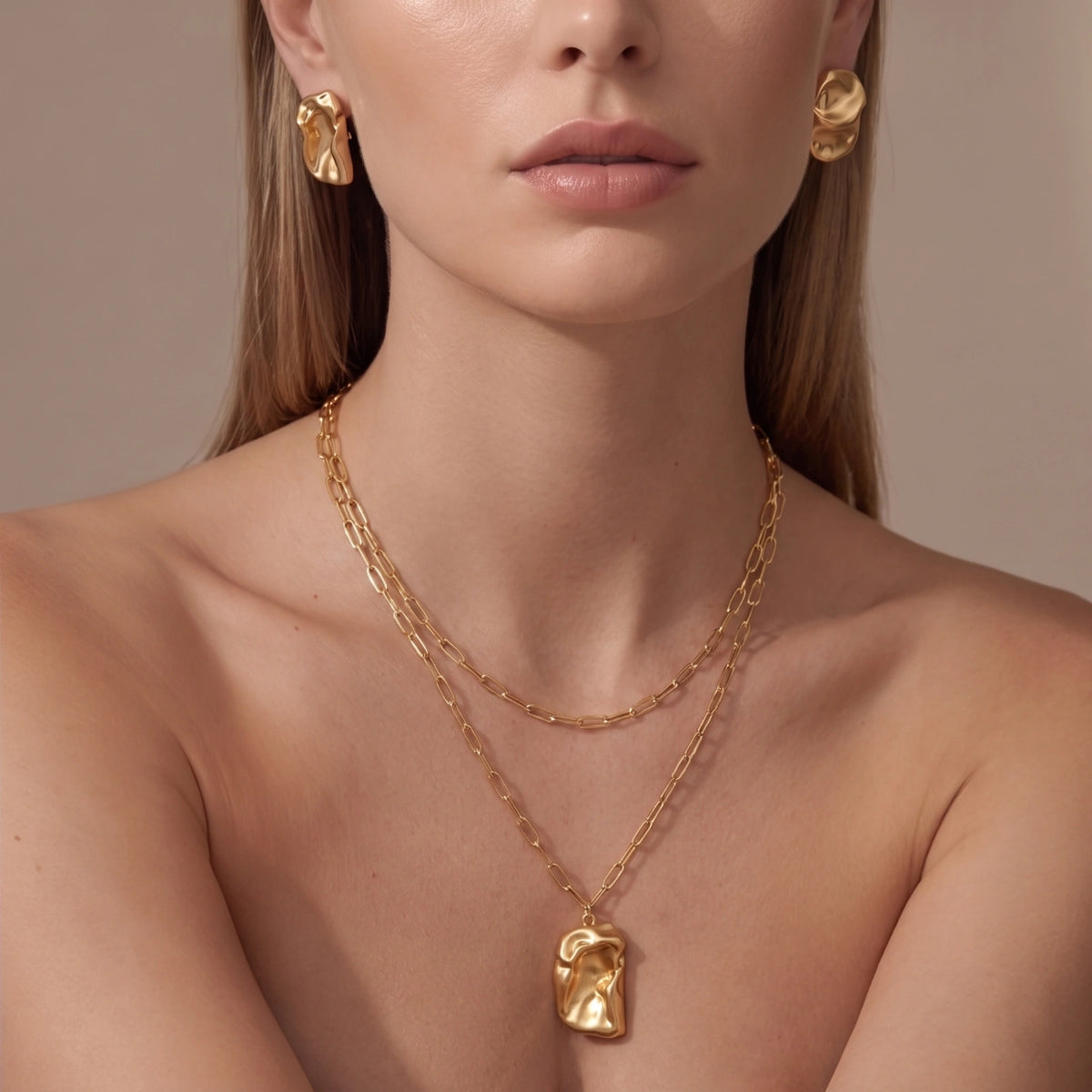 Molten Art Jewelry Set
